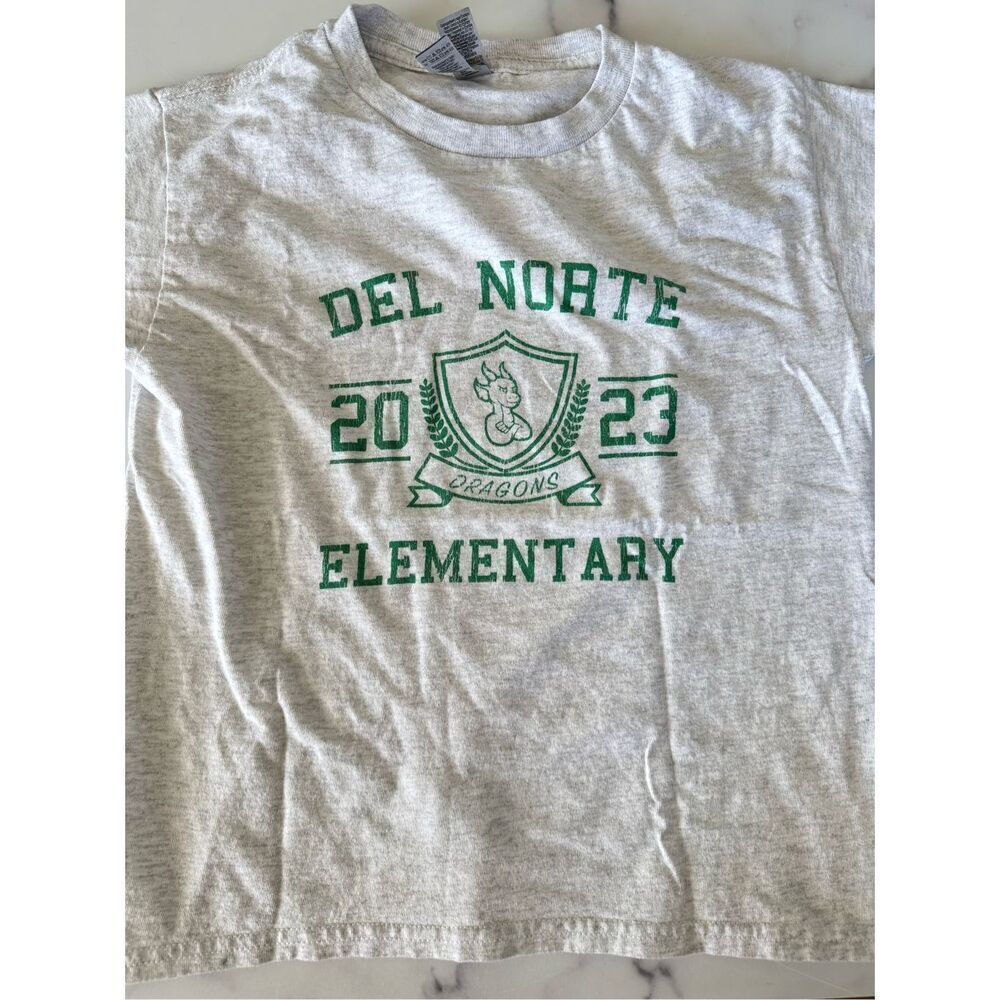 Del Norte dragons Roswell New Mexico school kids unisex 6-7 year t-shirt